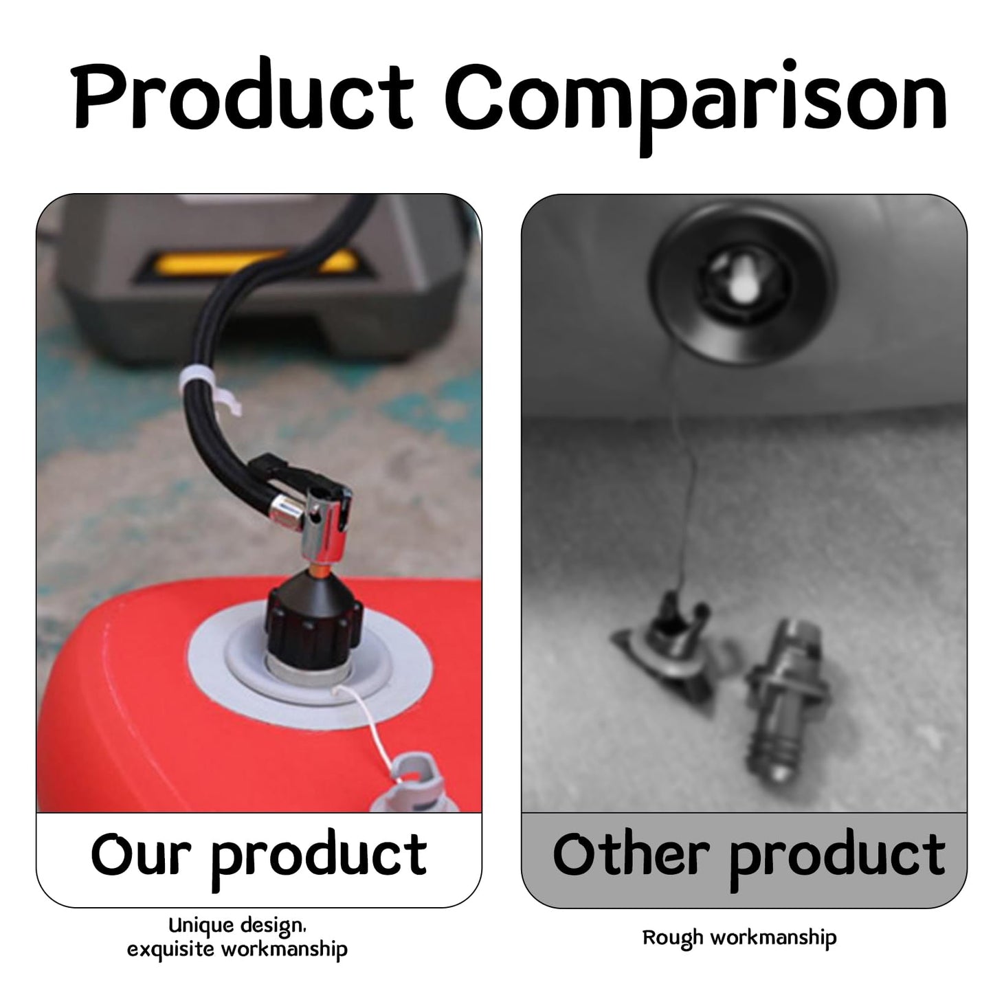SUP Pumpenadapter für Kompressor & elektrische Pumpe, für SUP Boards und Kajaks