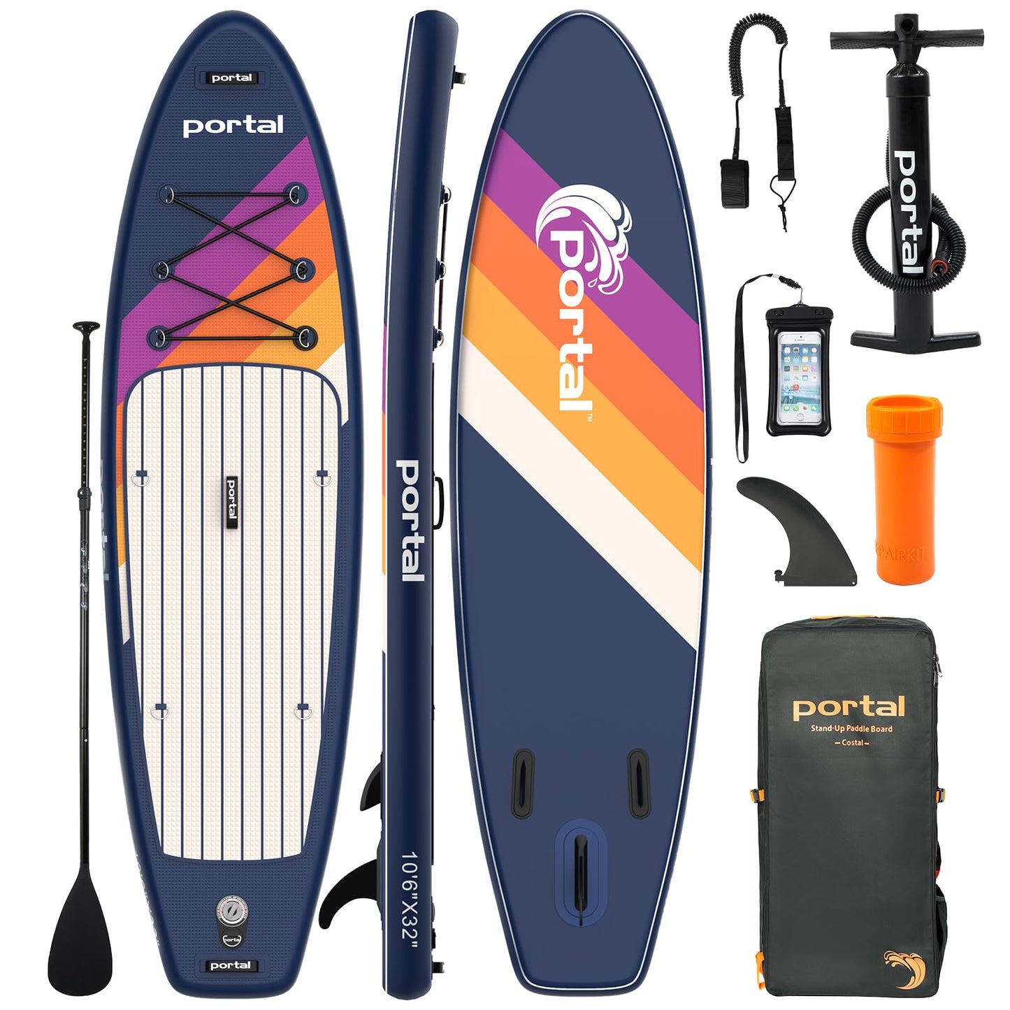 Portal aufblasbares SUP Board, 320 cm, mit Komplett-Set