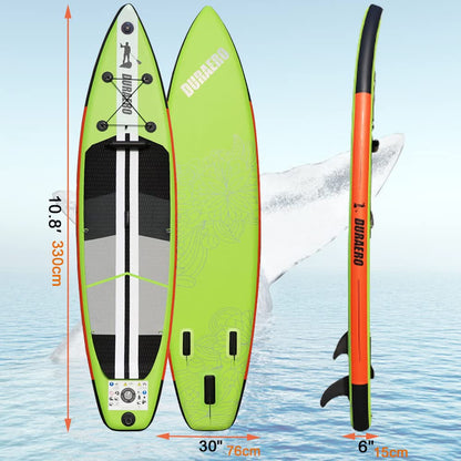 Aufblasbares SUP Board Set, mit Kajak-Sitz und Kamerahalterung, 330 cm, bis 150 kg