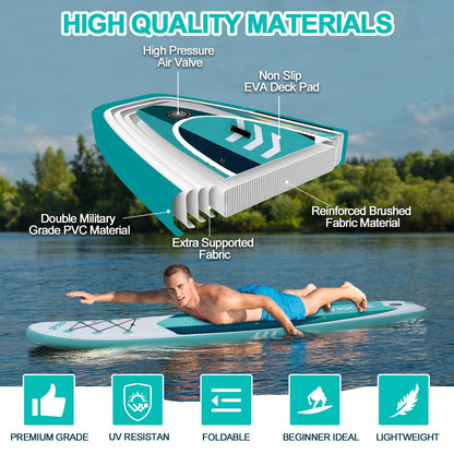 Aufblasbares SUP Board Set, 320 oder 335 cm, bis 200 kg