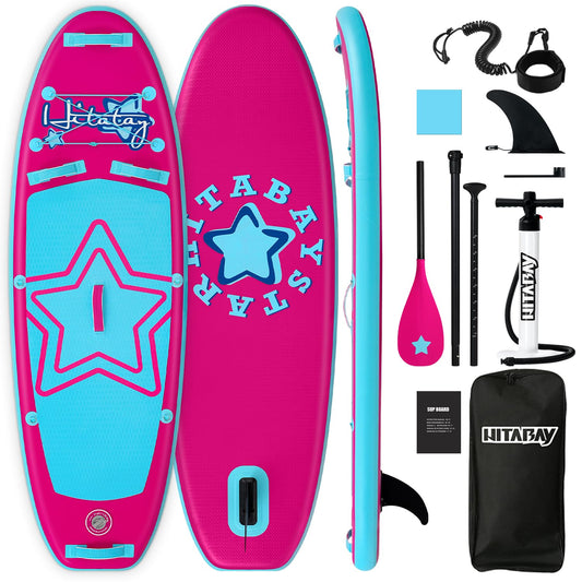 Aufblasbares SUP Board Set für Jugendliche und Kinder, bis 80 kg