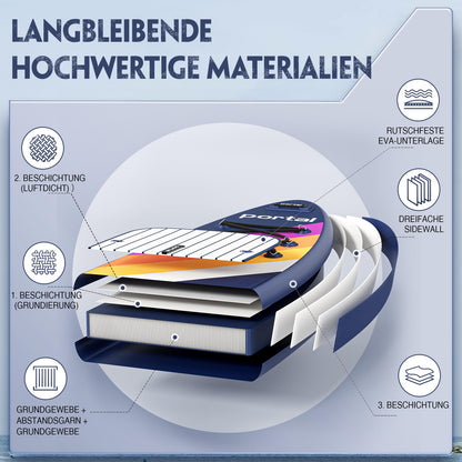 Portal aufblasbares SUP Board, 320 cm, mit Komplett-Set