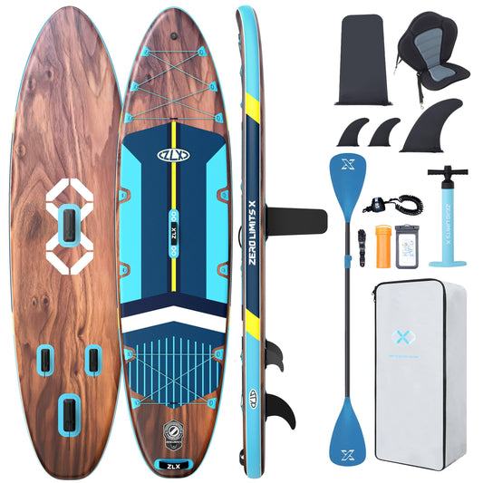 ZLX Stand Up Paddle Board, 350 cm, bis 250 kg, mit Sitz