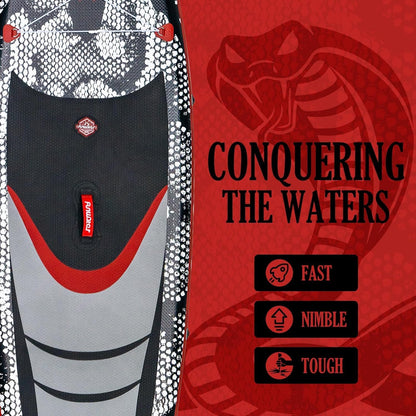 FunWater SUP Board mit Python-Muster, 10'6" oder 11'6", mit Komplett-Set