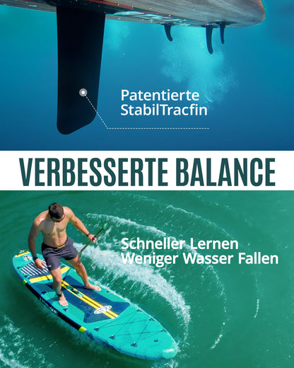 ZLX Stand Up Paddle Board, 350 cm, bis 250 kg, mit Sitz