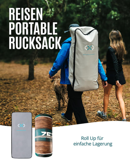 ZLX aufblasbares SUP Board, mit Sitz und Anti-Rutsch-Deck, 320 cm